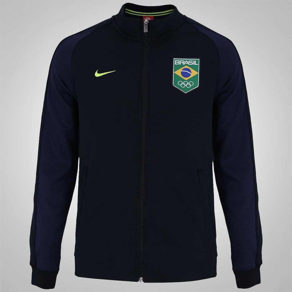Jaqueta do Brasil Nike COB N98 TRK - Masculina - Foto 1