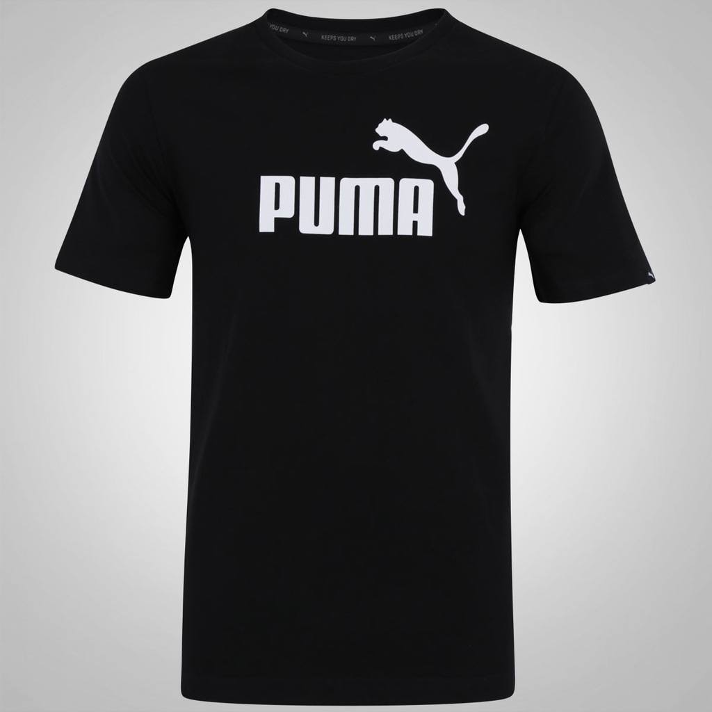 Camiseta Puma Ess No. 1 Logo - Masculina - Foto 1