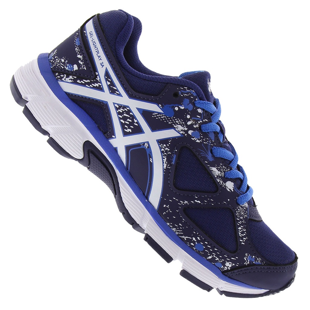 Tênis Asics Gel Lightplay 3 A GS - Infantil - Foto 1