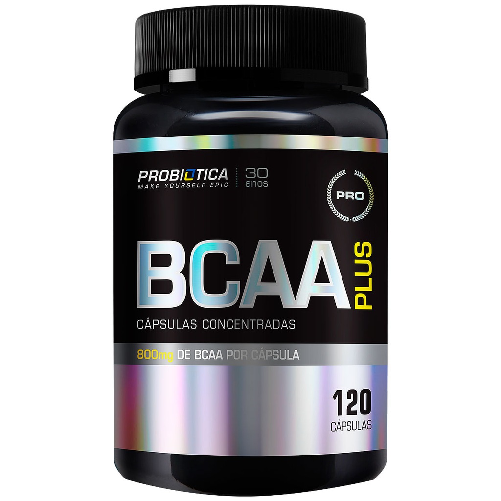 BCAA Probiótica Plus - 120 Cápsulas - Foto 1