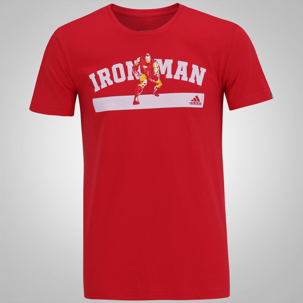 Camiseta adidas Iron Man - Masculina - Foto 1