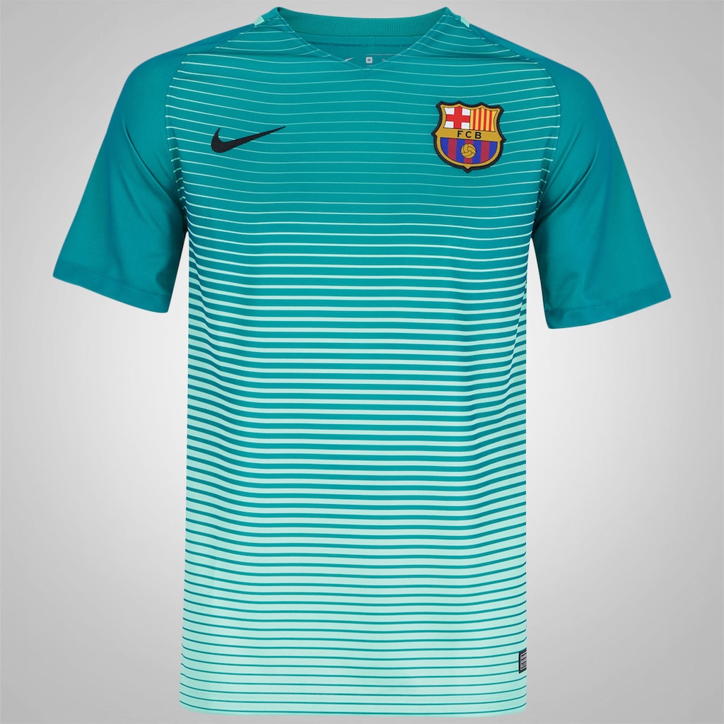 Camisa Barcelona III 16/17 Nike - Masculina - Foto 1
