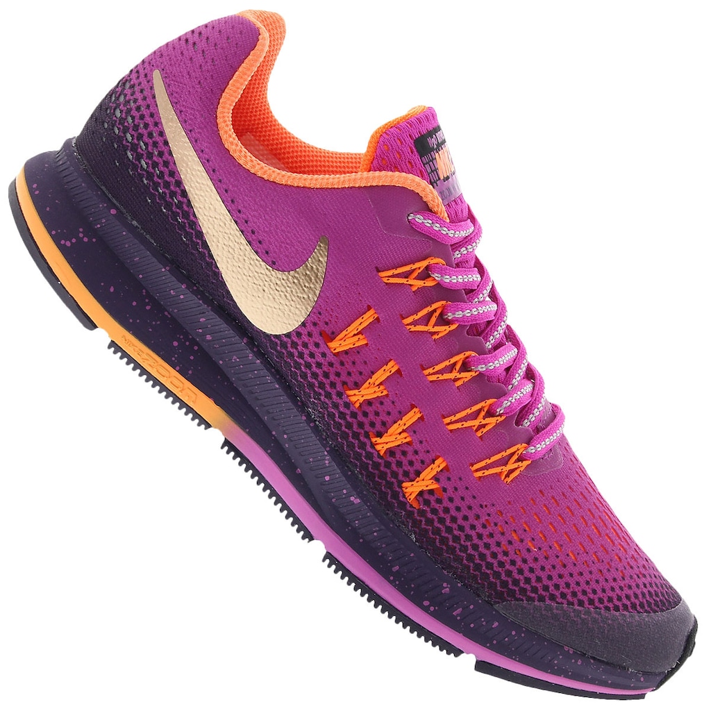 Tênis Nike Zoom Pegasus 33 Shield Feminino - Infantil - Foto 1