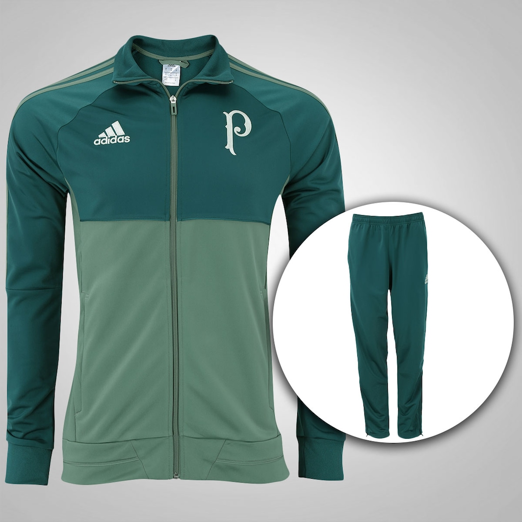 Agasalho de Viagem do Palmeiras 2017 adidas - Masculino | Centauro