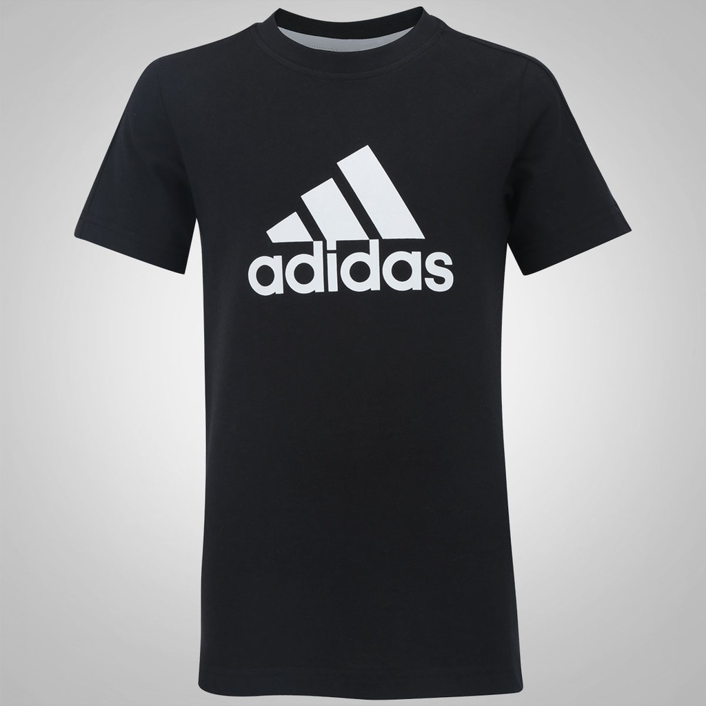 Camiseta adidas YB Logo - Infantil - Foto 1