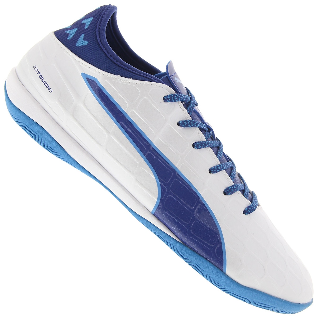 Chuteira Futsal Puma Evotouch 3 IT IN - Adulto - Foto 1