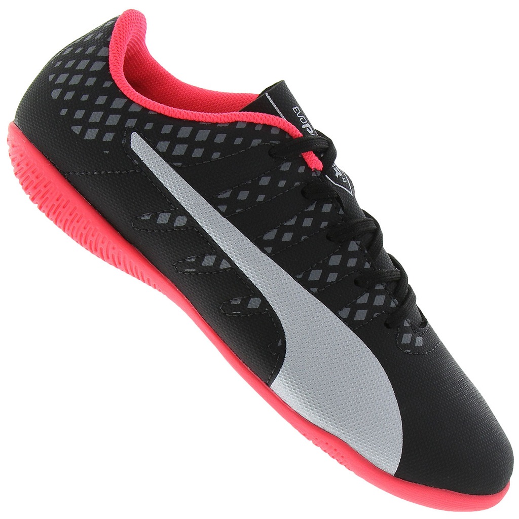 Chuteira Futsal Puma Evopower Vigor 4 BDP IT IN - Infantil - Foto 1