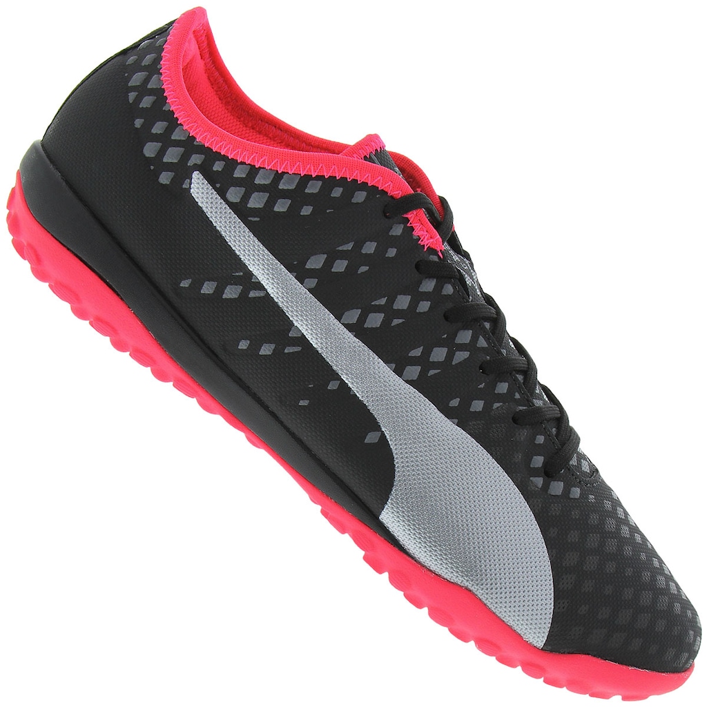 Chuteira Society Puma Evopower Vigor 3 BDP TT TF - Adulto - Foto 1
