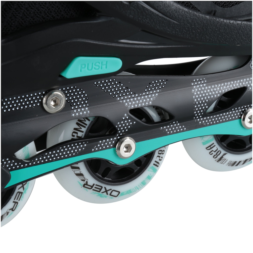 Patins Oxer Pixel First Wheels - In Line - Fitness - Ajustável - Infantil - Foto 4