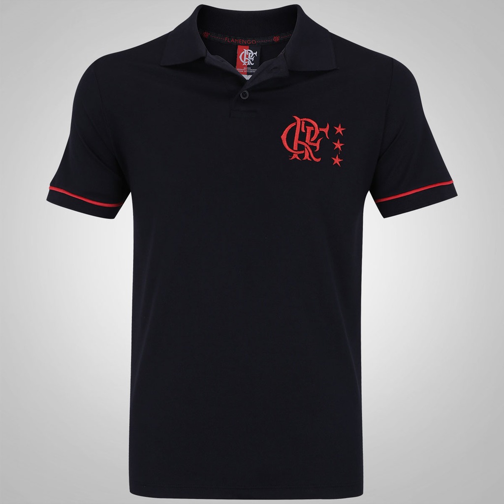 Camisa Polo do Flamengo Volt Braziline - Masculina - Foto 1