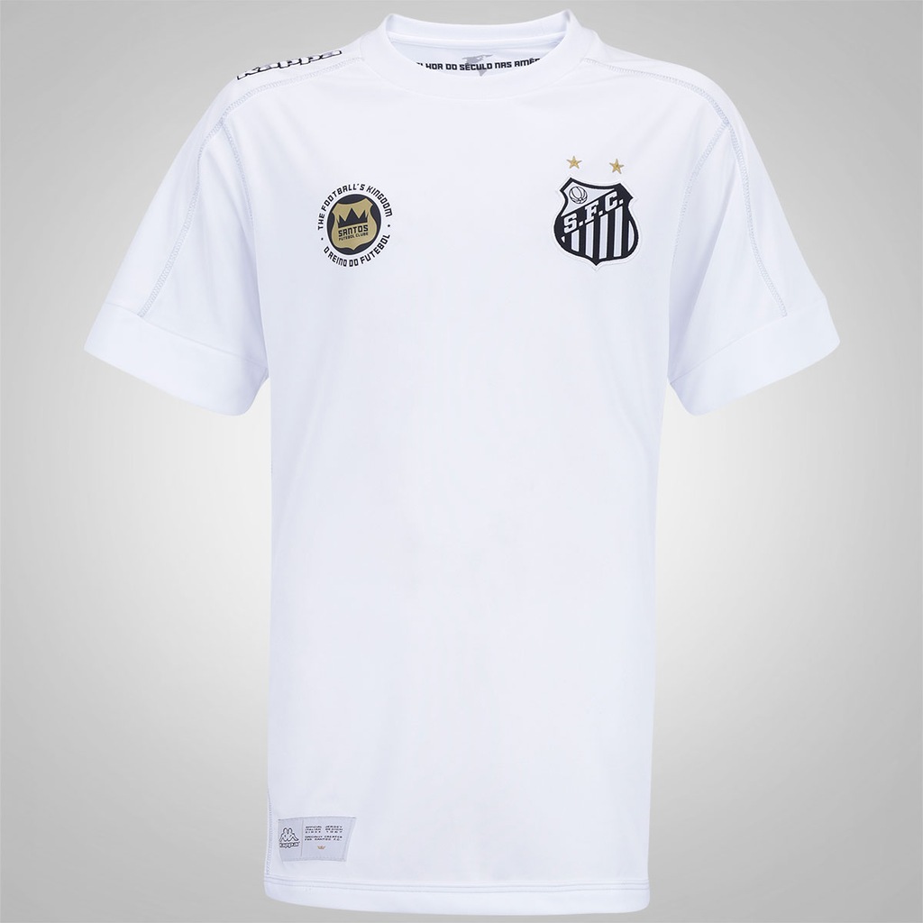 Camisa do Santos I 2017 Kappa - Infantil - Foto 1
