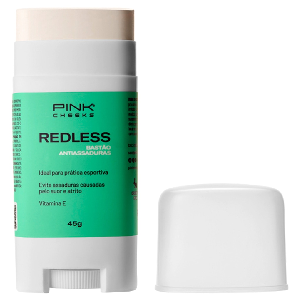 Bastão Antiassaduras com Protetor Solar Redless Pink Cheeks - 45g