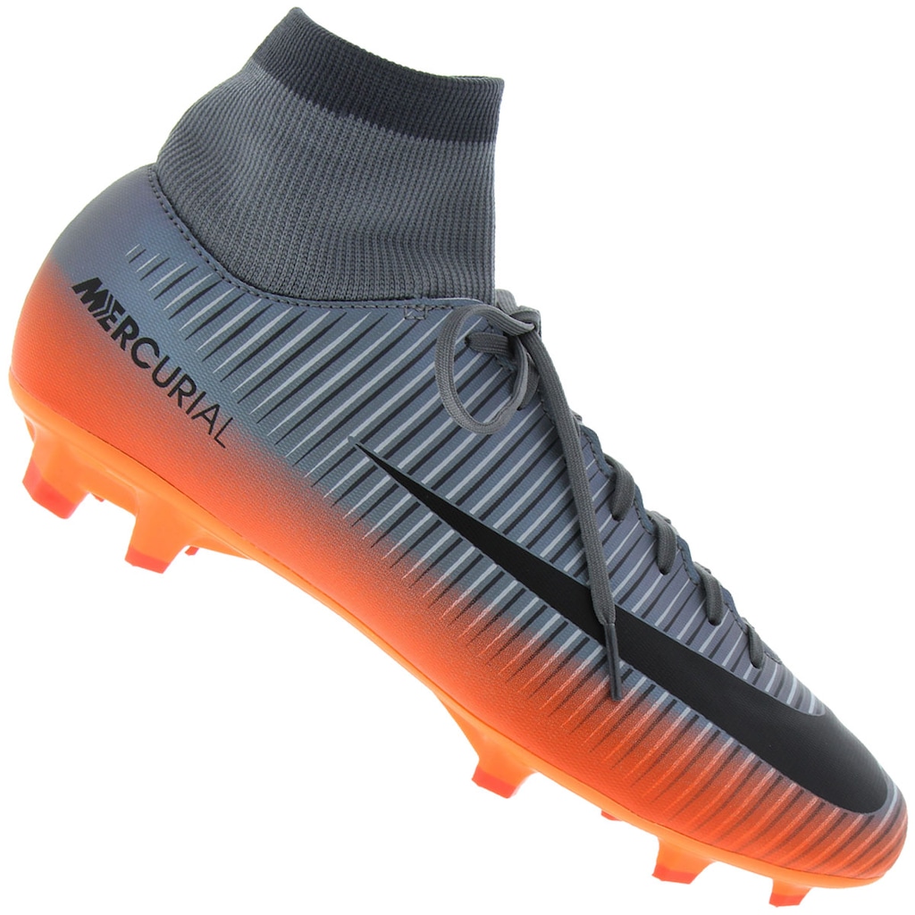 Chuteira de Campo Nike Mercurial Victory VI CR7 DF FG - Adulto - Foto 1