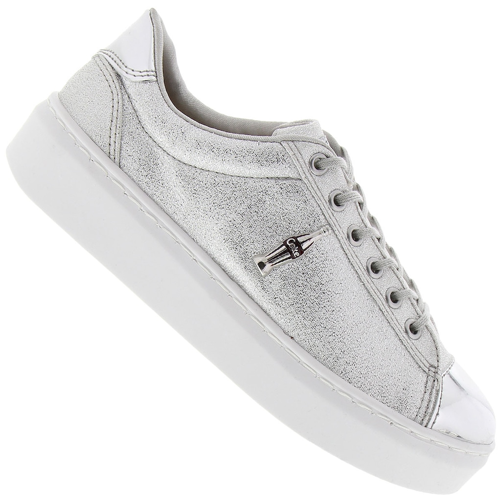 Tênis Creeper Coca-Cola Belle - Feminino - Foto 1