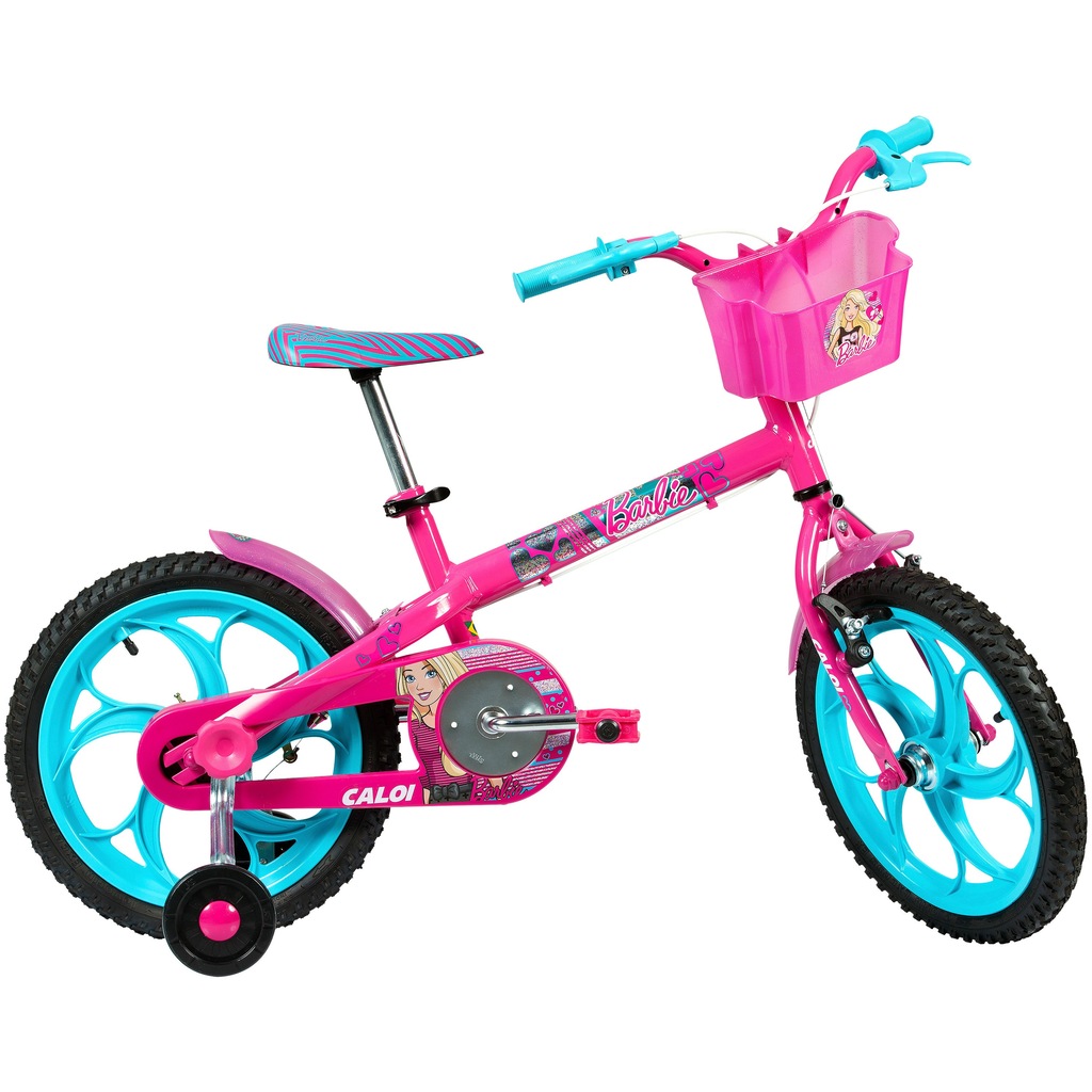 Bicicleta Caloi Barbie - Aro 16 - Freio Cantilever - Feminina - Infantil - Foto 1