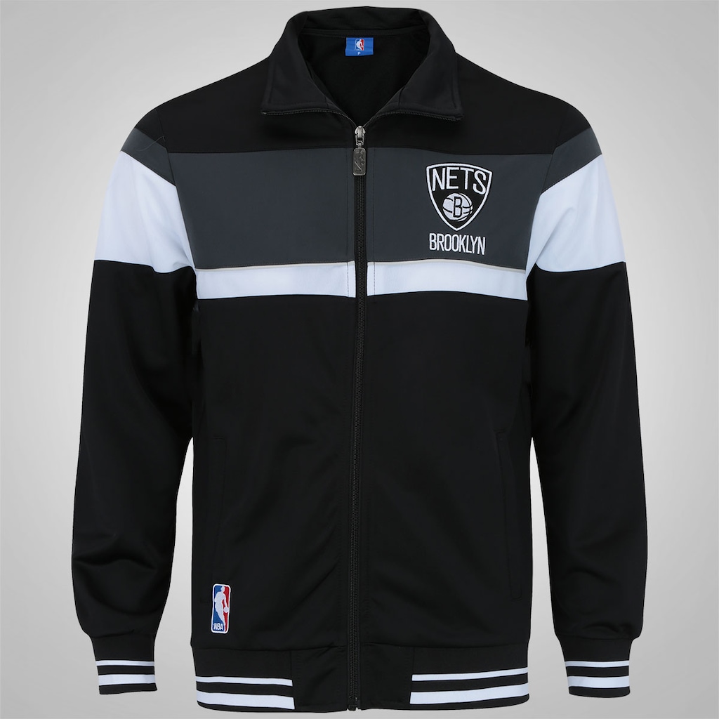 Jaqueta com Capuz NBA Brooklyn Nets Trilobal - Masculina | Centauro