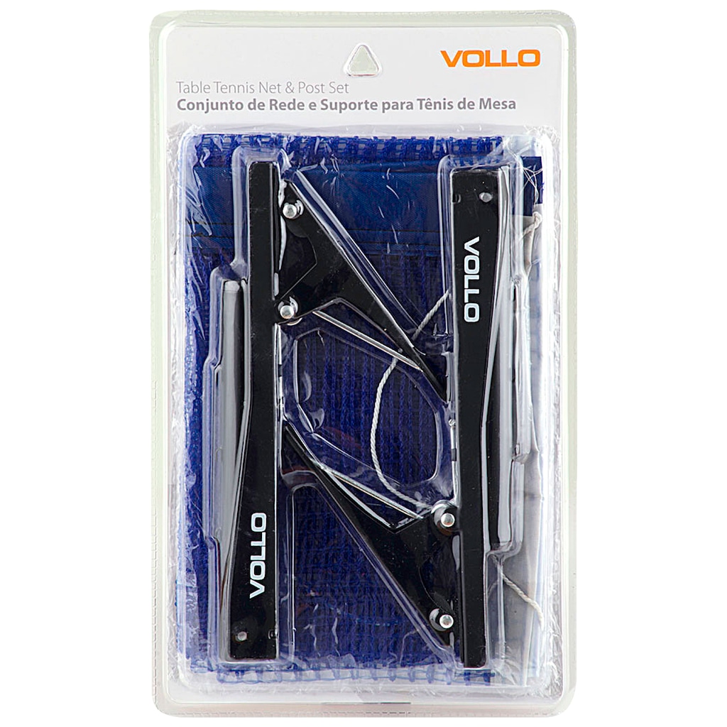 Imagem 2 do produto Kit de Tênis de Mesa Vollo com Rede e Suporte