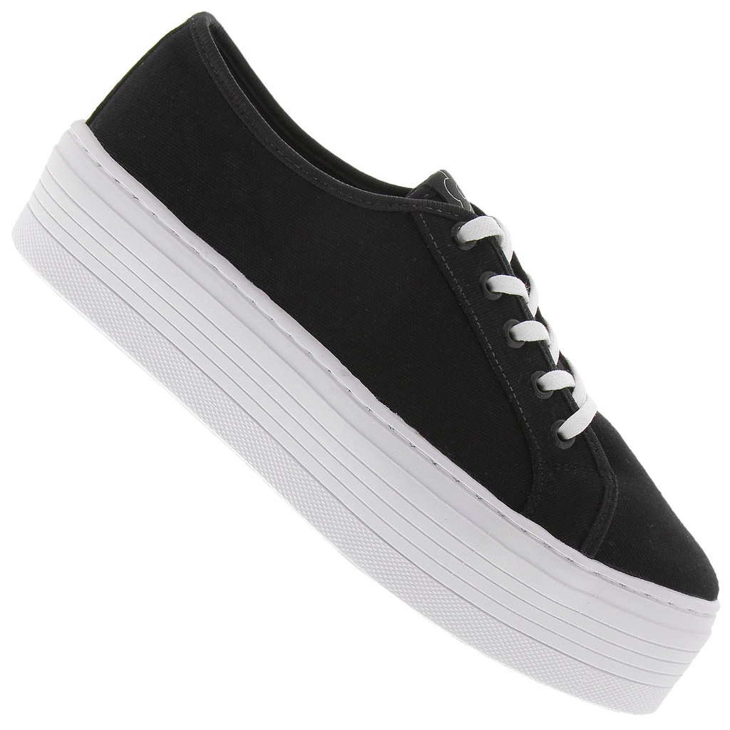 Tênis Creeper Farm Lage Lona 7150 - Feminino - Foto 1