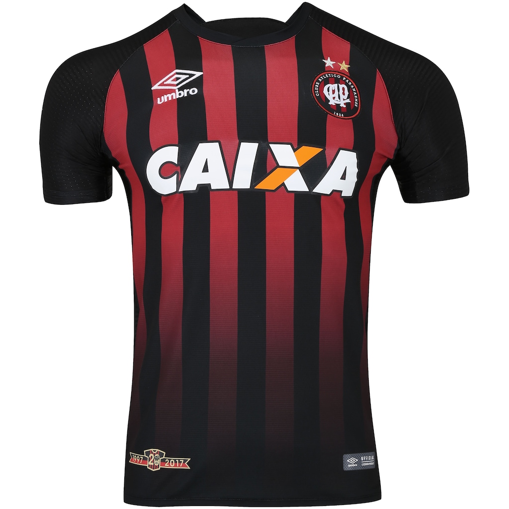 Camisa do Atlético-PR I 2017 Umbro - Masculina - Foto 1