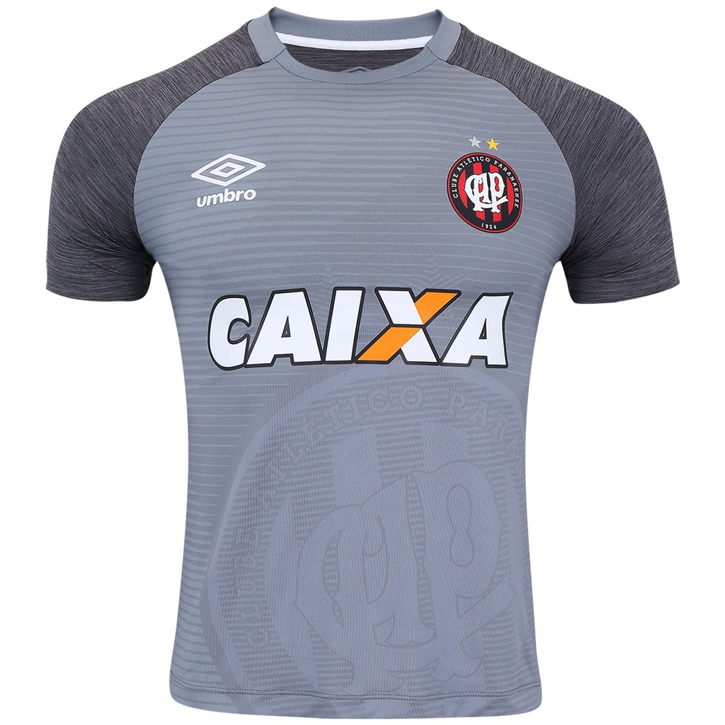 Camisa do Atlético-PR Aquecimento 2017 Umbro - Masculina - Foto 1