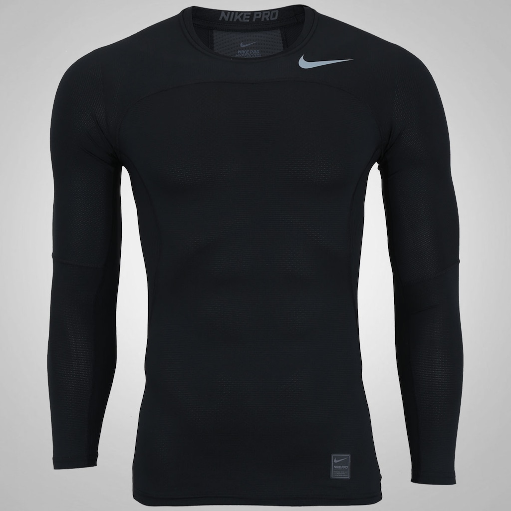 Camisa de Compressão Manga Longa Nike Pro Hypercool - Masculina