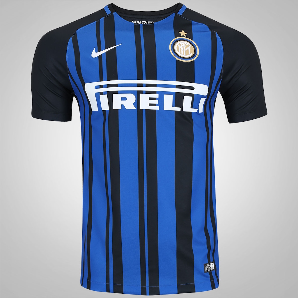 Camisa Inter de Milão I 17/18 Nike - Masculina | Centauro