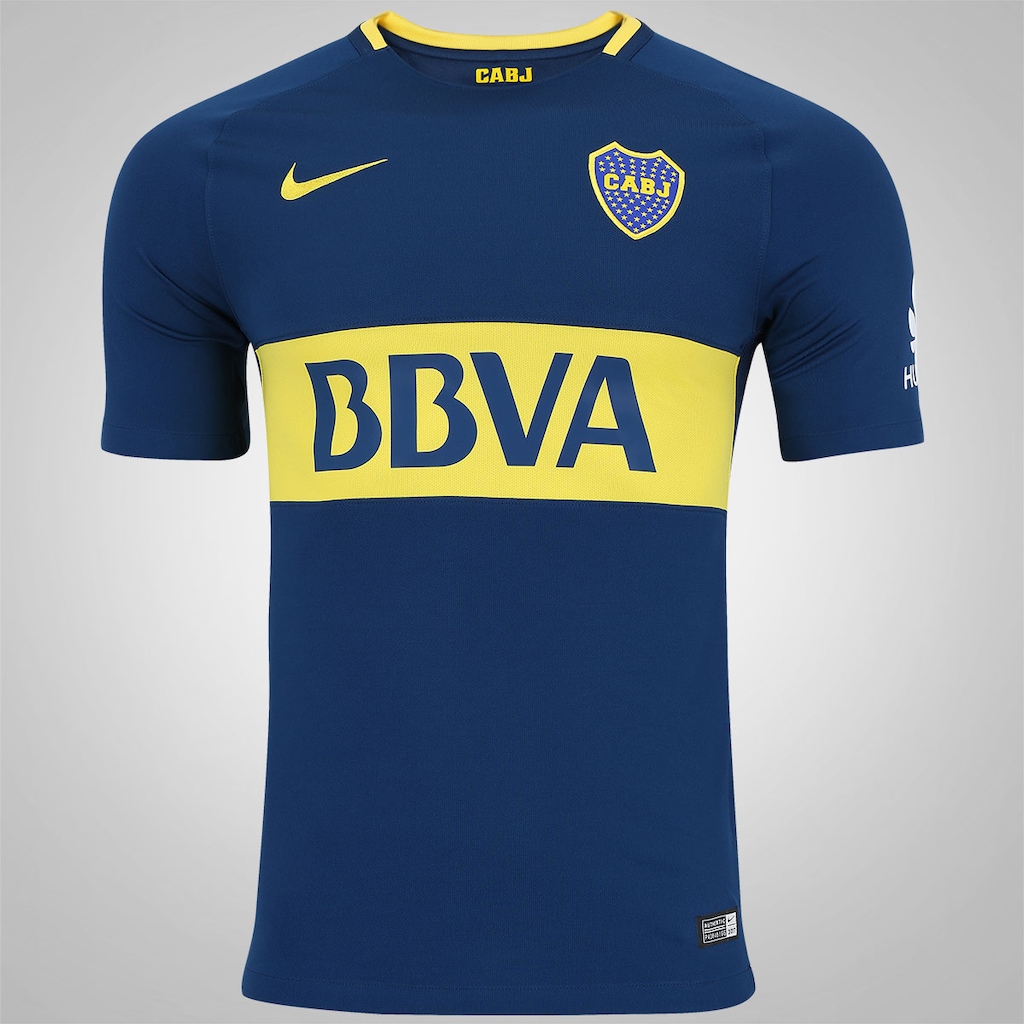 Camisa Boca Juniors I 17/18 Nike - Masculina | Centauro