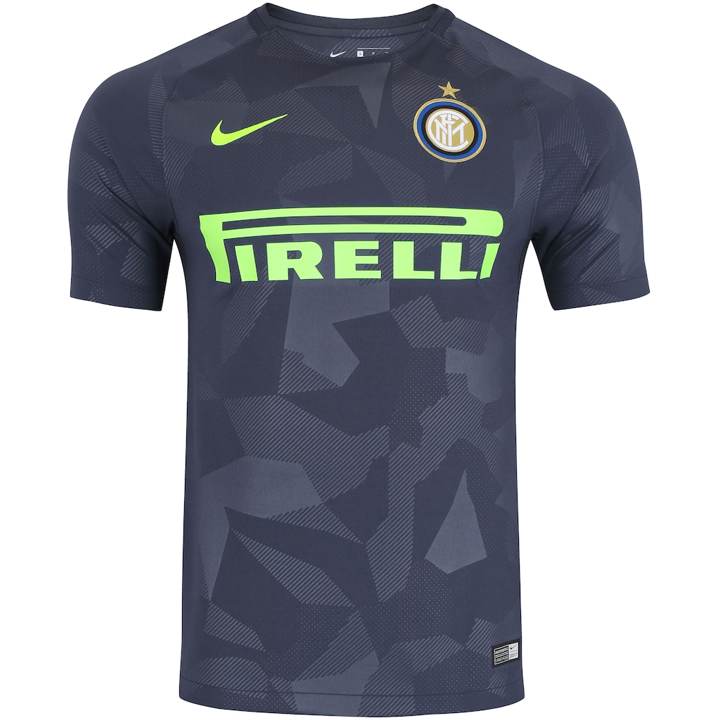 Camisa Inter de Milão III 17/18 Nike - Masculina - Foto 1