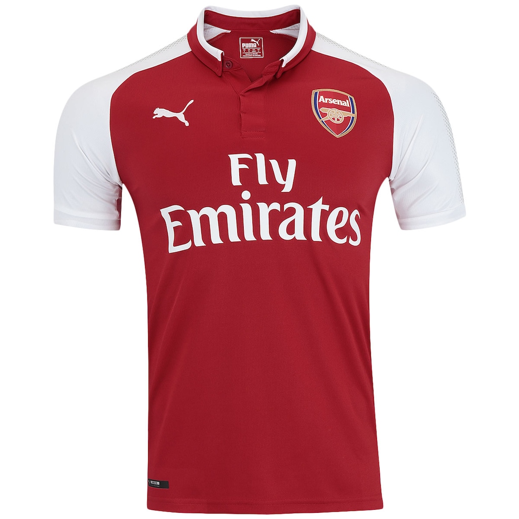 Camisa Arsenal I 17/18 Puma - Masculina - Foto 1