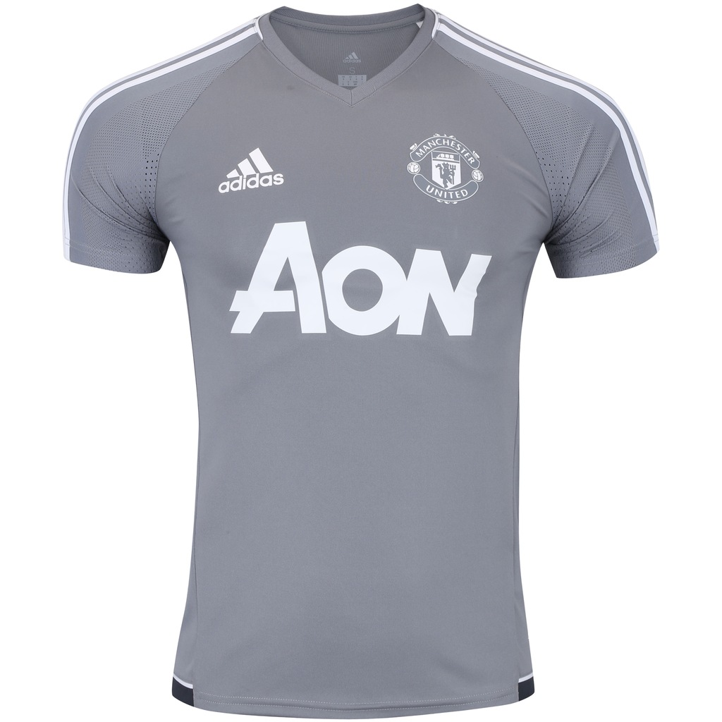 Camisa de Treino Manchester United 17/18 adidas - Masculina - Foto 1