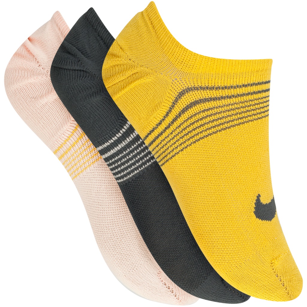 Kit de Meias Sapatilha Nike Lightweight Train com 3 Pares - Feminino - Foto 1
