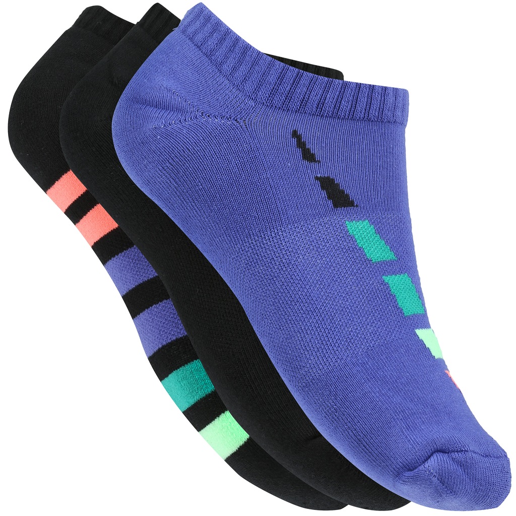 Kit de Meias Sapatilha Nike No Show com 3 Pares - Infantil - Foto 1