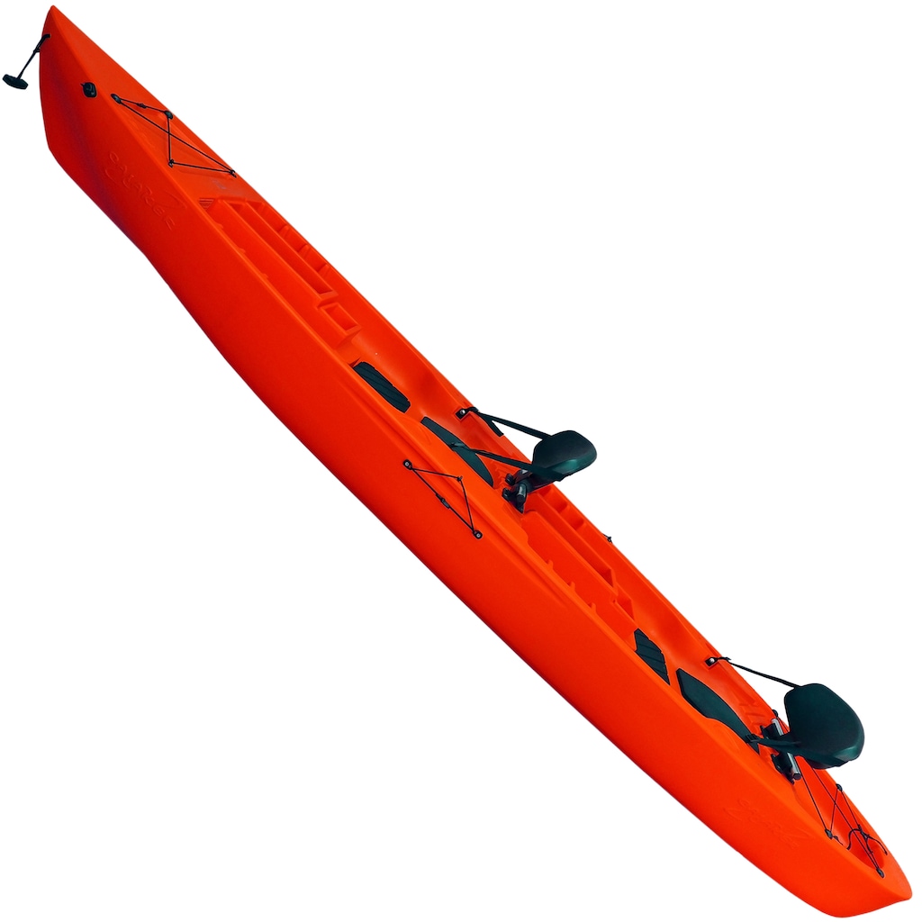 Caiaque Duplo com 1 Par de Remos Caiaker New Foca Standard - Foto 1