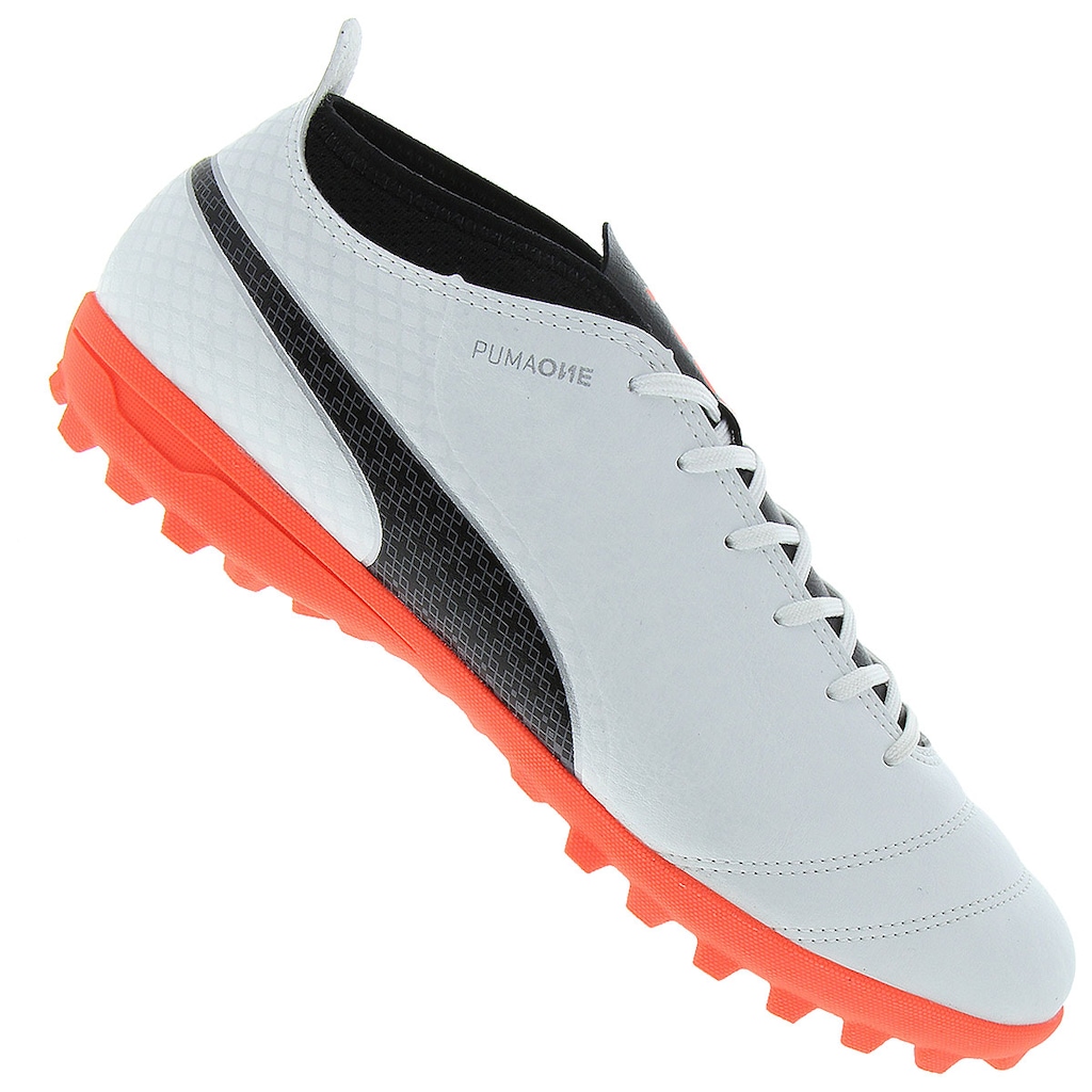 Chuteira Society Puma One 17.4 TF - Adulto - Foto 1