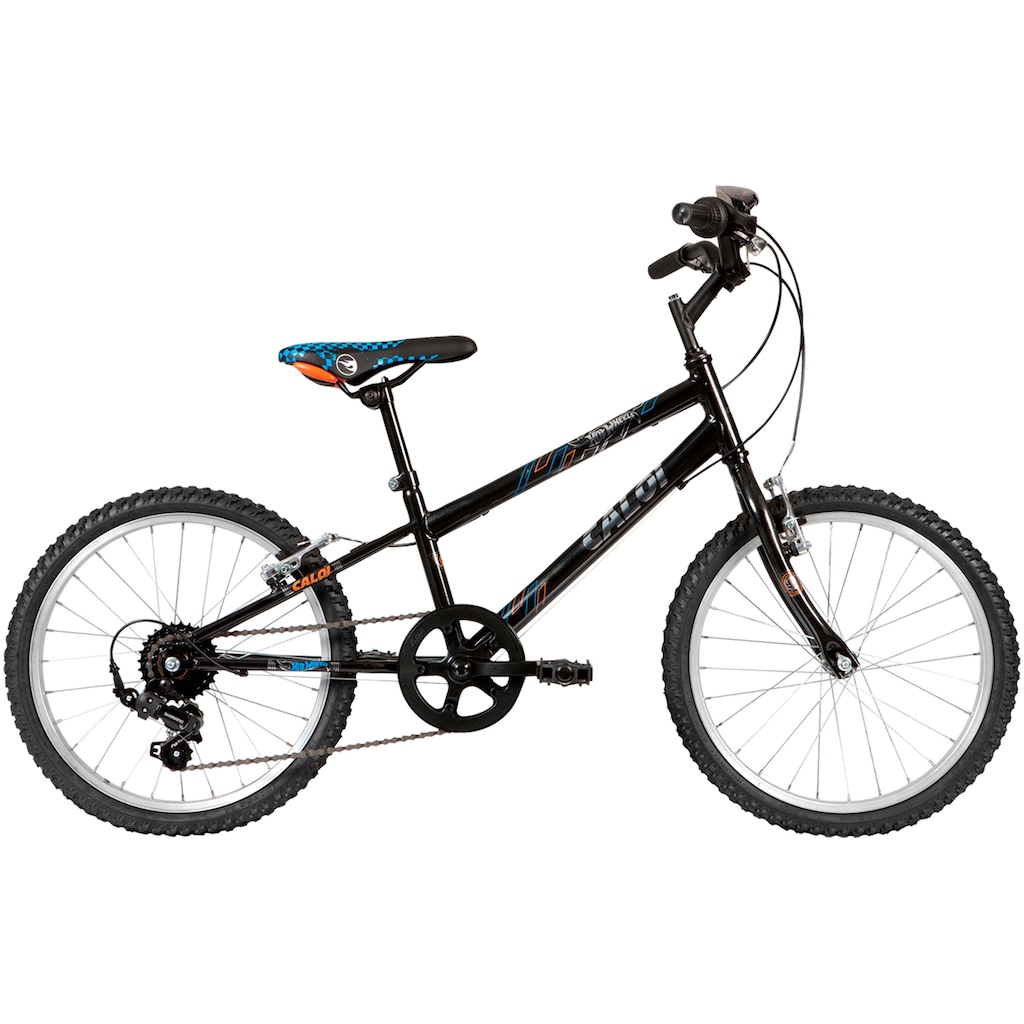 Bicicleta Caloi Hot Wheels - Aro 20 - Freio V-Brake - Câmbio Traseiro Shimano - 7 Marchas - Infantil - Foto 1