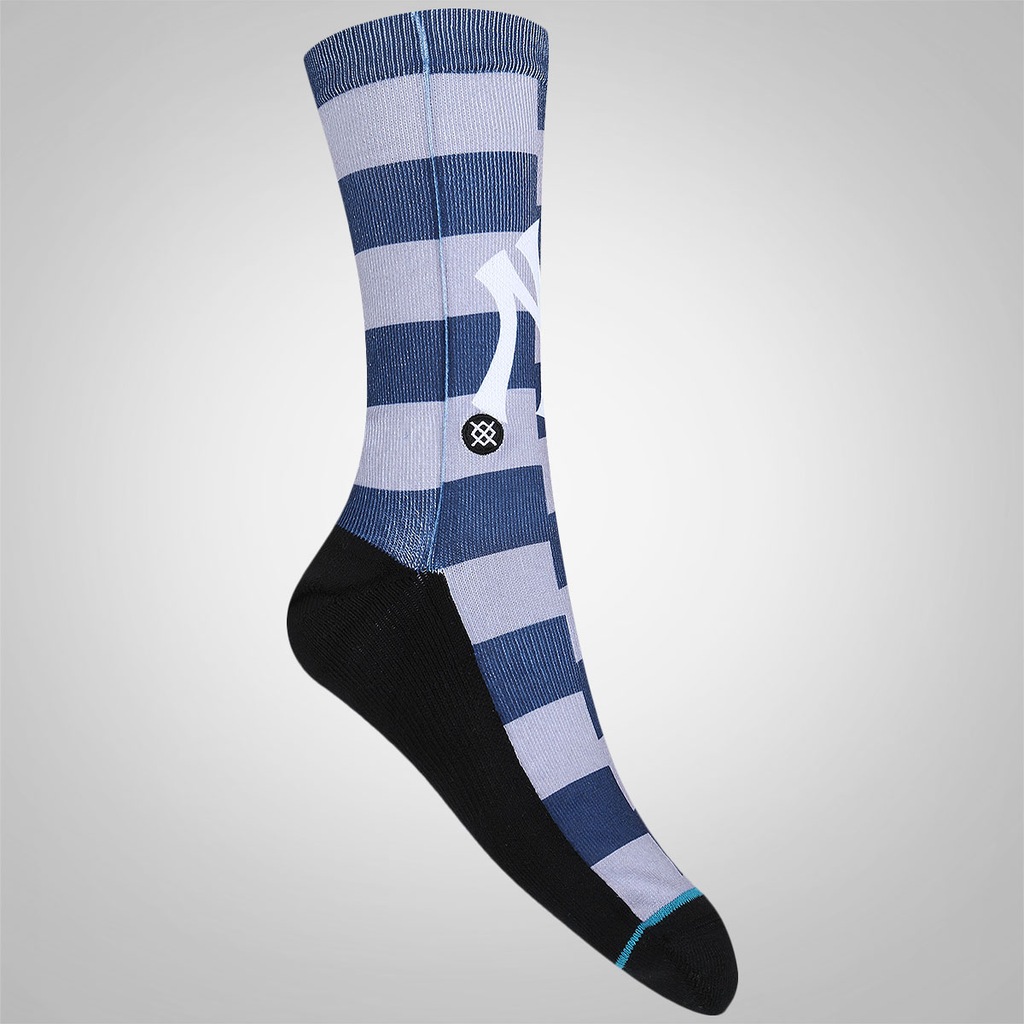 Meia Cano Alto Stance New York Yankees Splatter - Adulto - Foto 1