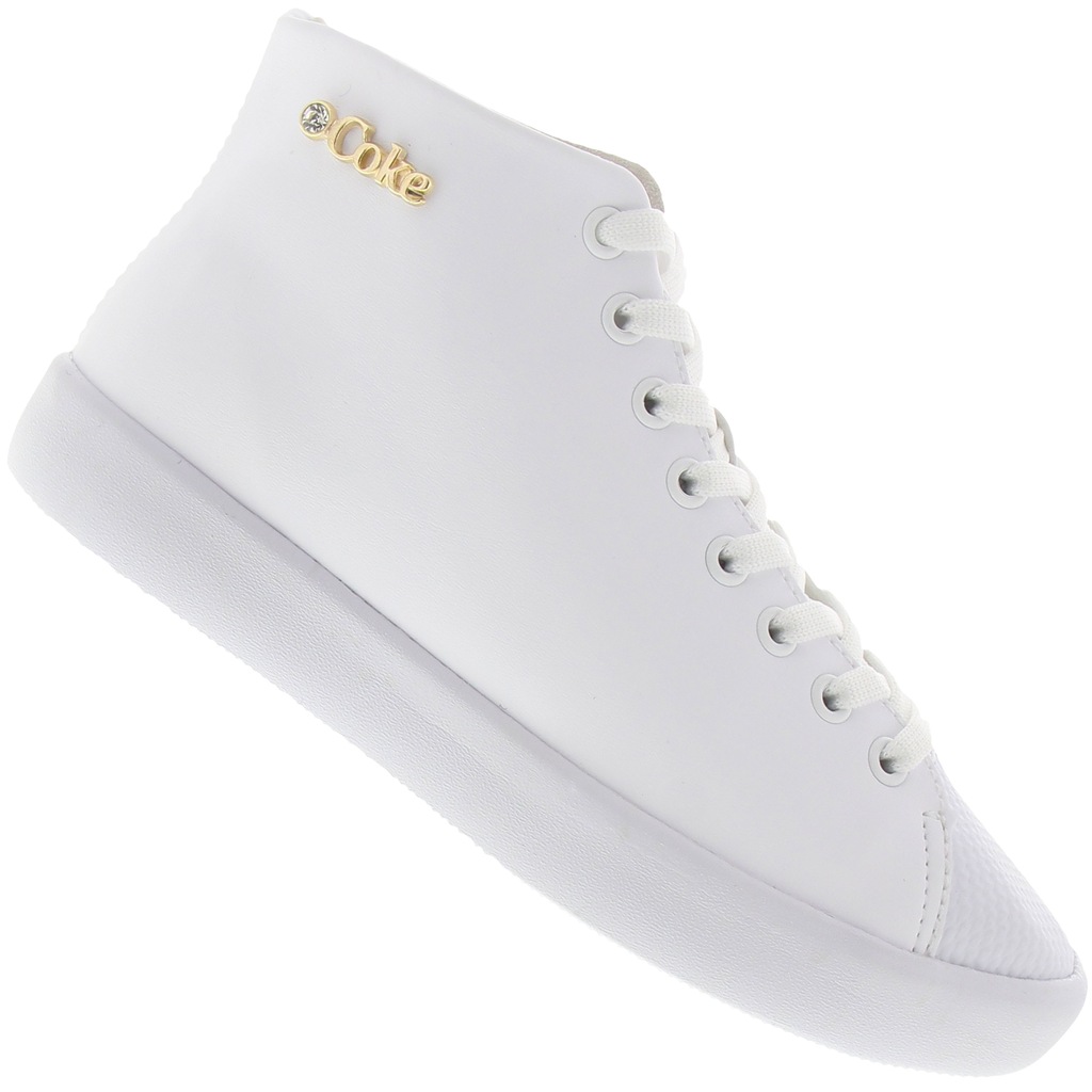 Tênis Cano Alto Coca-Cola Luxor Hi - Feminino - Foto 1