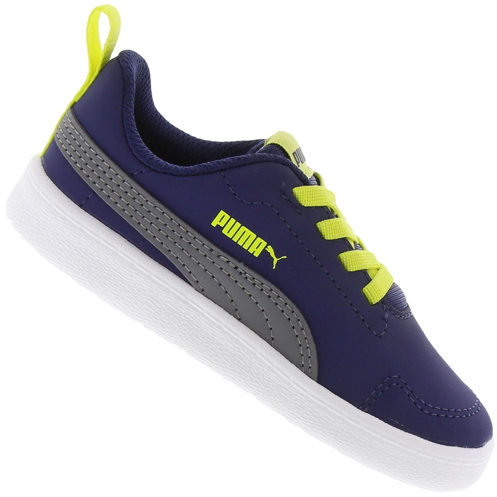 Tênis Puma Courtflex BB - Infantil - Foto 1