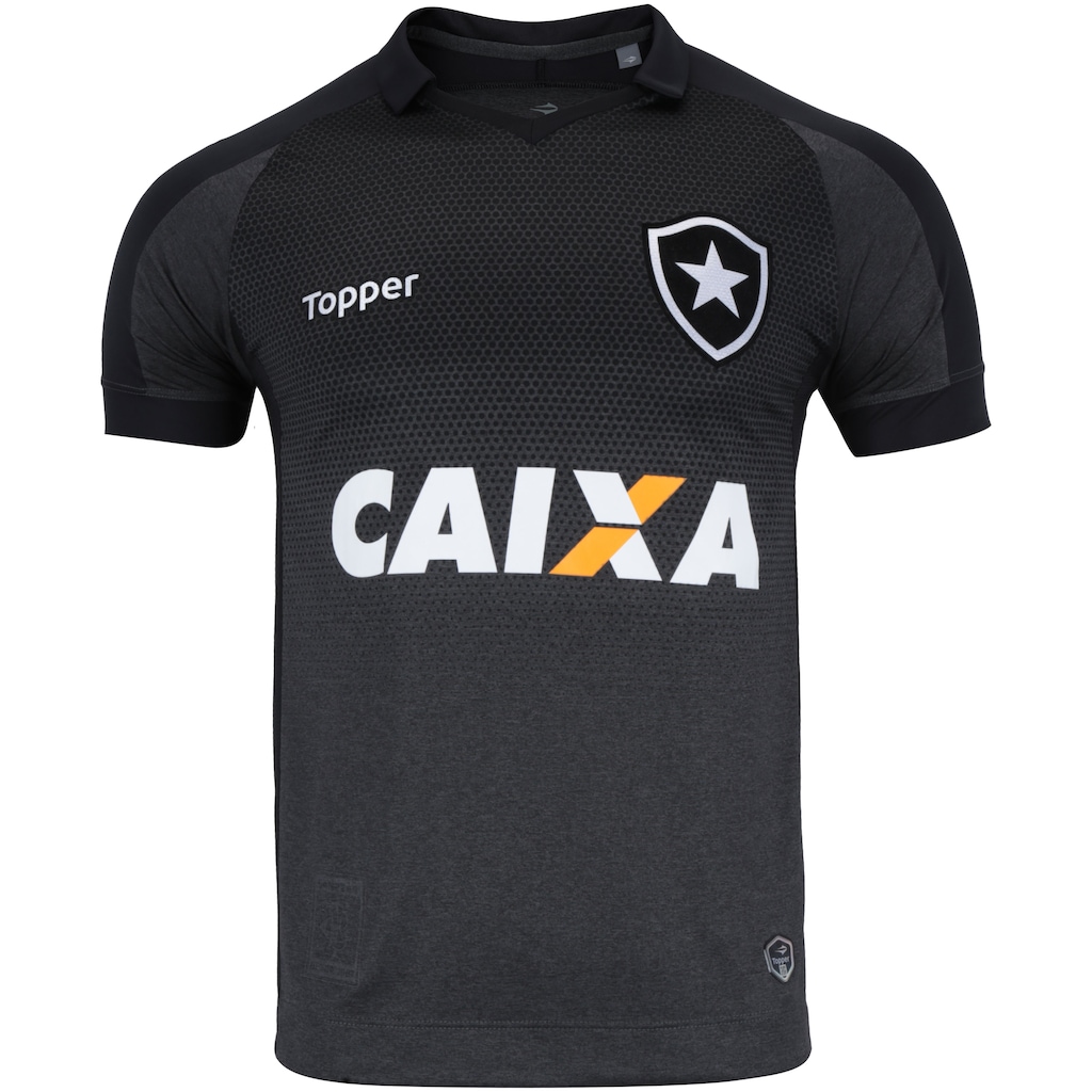 Camisa do Botafogo II 2017 Topper com Patrocínio - Masculina - Foto 1