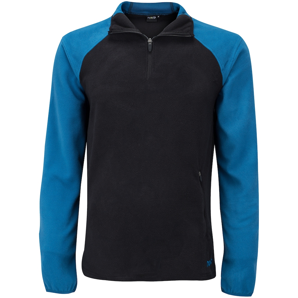 Blusa de Frio Fleece Nord Outdoor Bicolor - Masculina - Foto 1