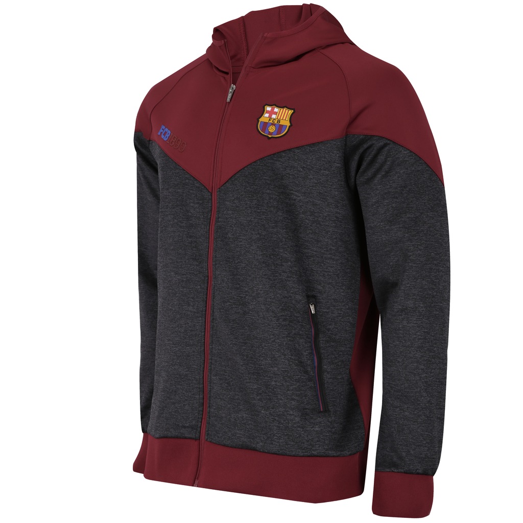 Jaqueta Barcelona com Capuz Jogador - Masculina - Foto 4