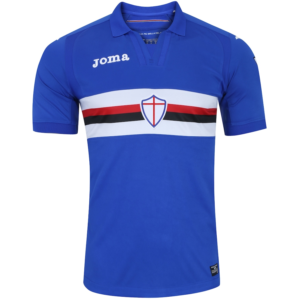 Camisa Sampdoria I 17/18 Joma - Masculina - Foto 1