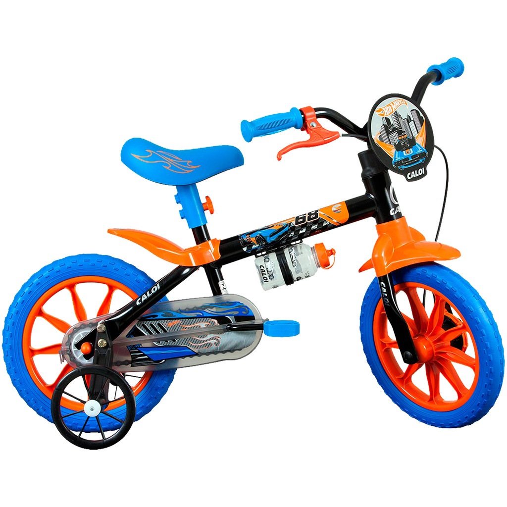 Imagem 1 do produto Bicicleta Caloi Hot Wheels - Aro 12 - Freio a Tambor - Masculina - Infantil
