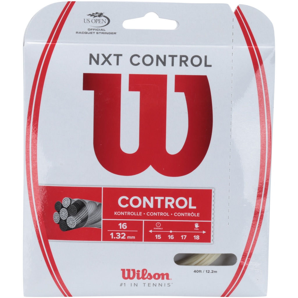 Corda para Raquete de Tênis Wilson NXT Control 16 - 12,2m