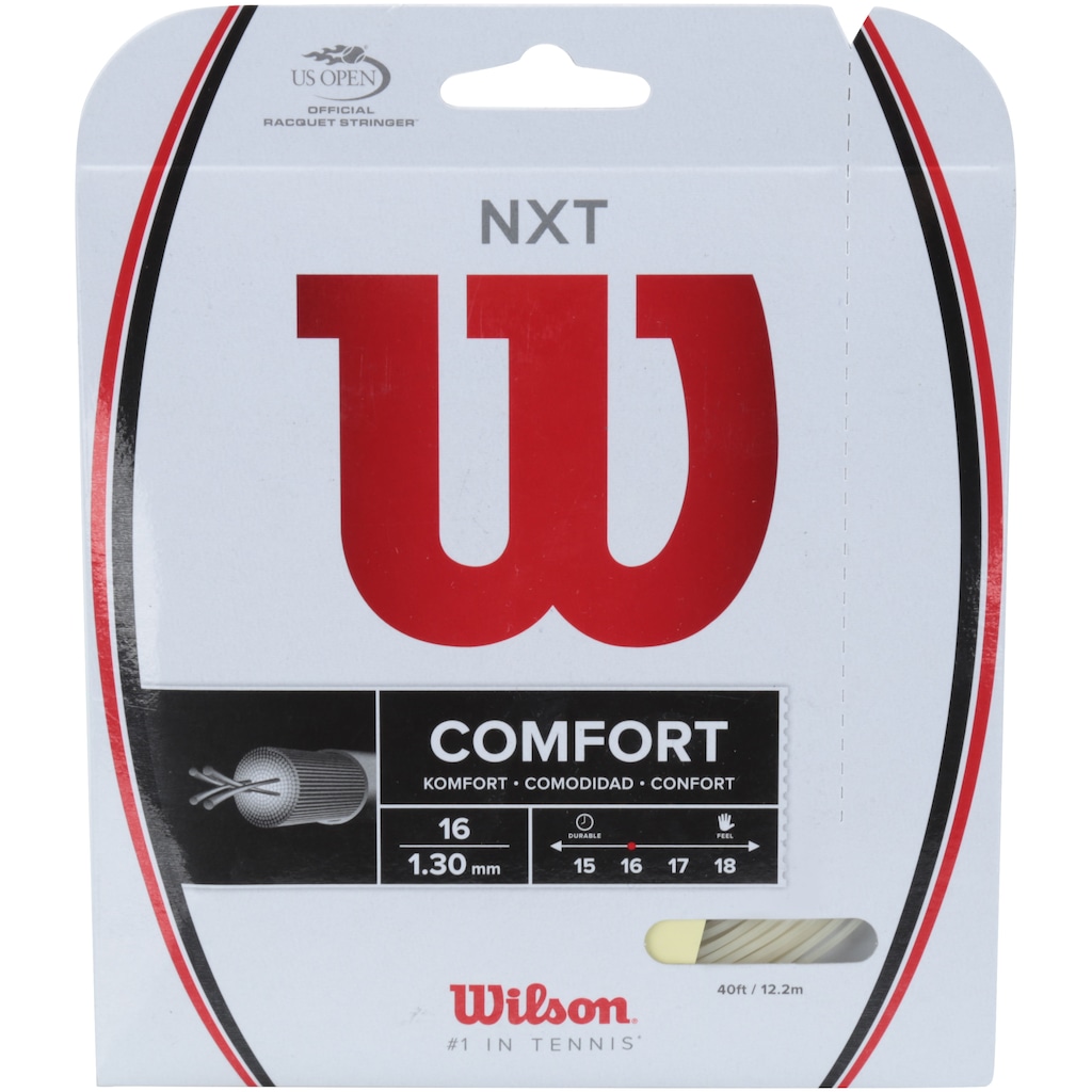 Corda para Raquete de Tênis Wilson NXT 16 - 12,2m