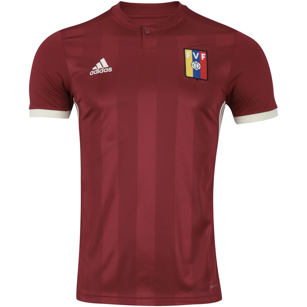 Camisa Venezuela I 2018 adidas - Masculina - Foto 1