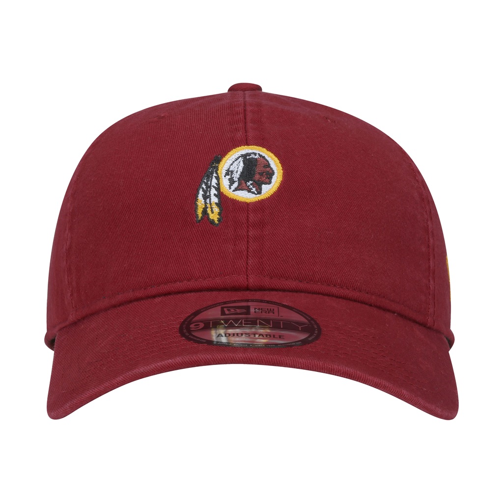 Boné Aba Curva New Era 920 Washington Redskins Mini Logo Classic - Strapback - Adulto - Foto 1