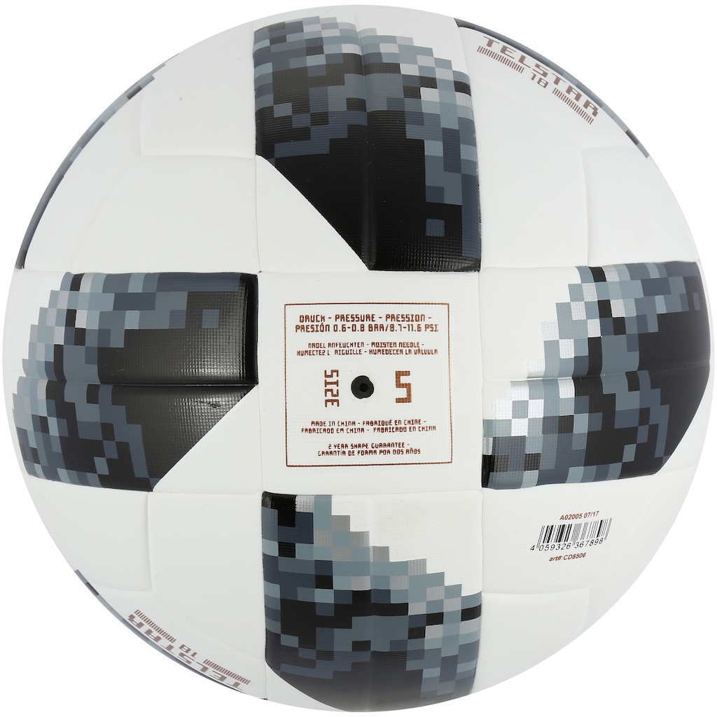 Bola de Futebol de Campo Telstar Oficial Copa do Mundo FIFA 2018