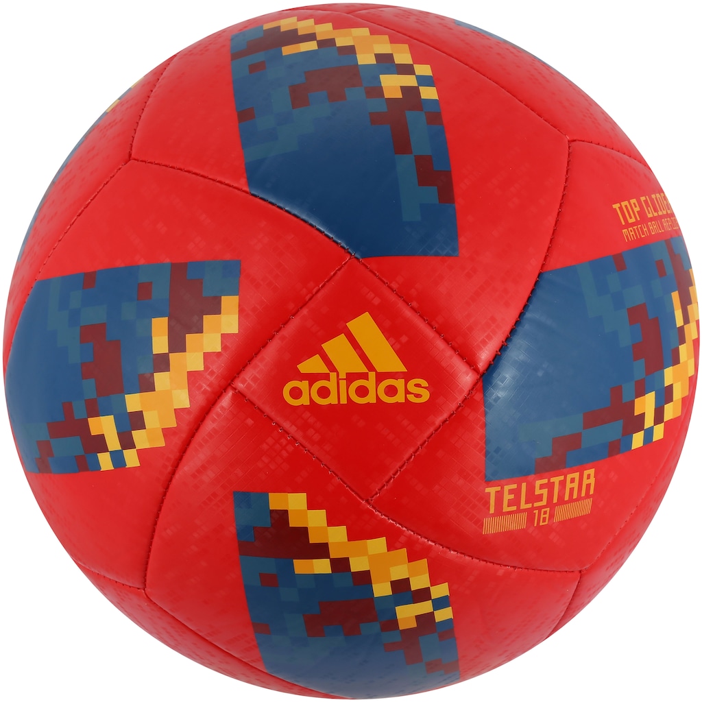 Bola de Futebol de Campo Espanha Telstar Oficial Copa do Mundo FIFA 2018 adidas Top Glider - Foto 1