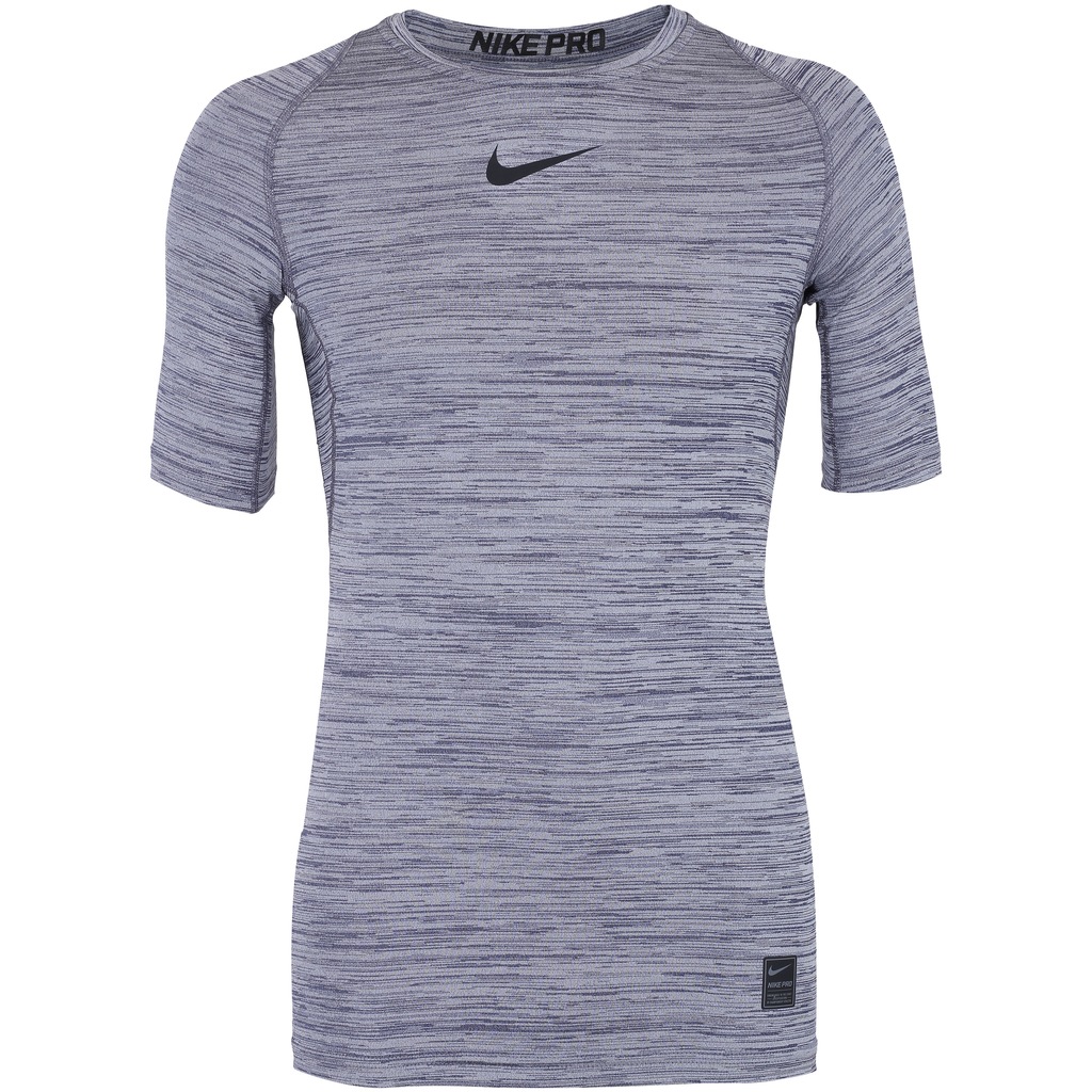 Camiseta de Compressão Nike Pro SS Heather - Masculina - Foto 1